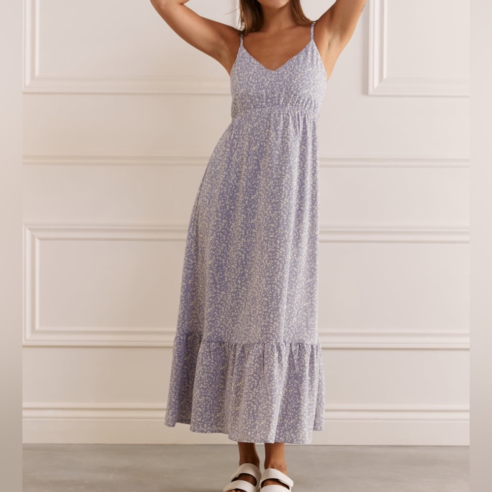 🌞3For 10$Kiwi + Punch - Maxi Lightweight V-Neck Dress